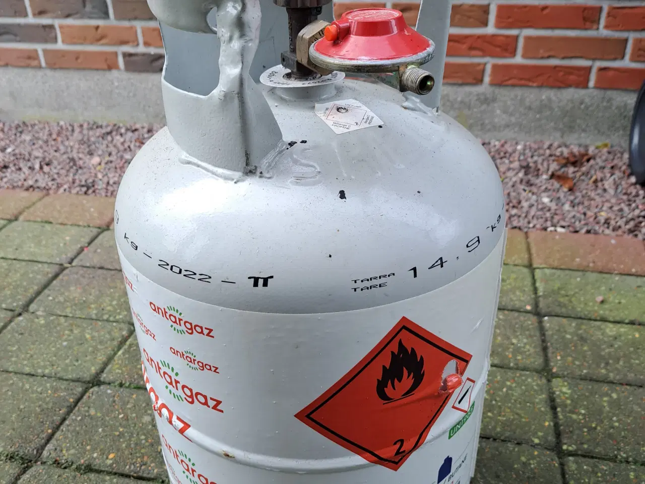 Billede 1 - 2 stk gasflasker