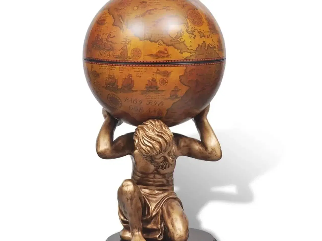 Billede 3 - Globusbarskab/vinskab Atlas 42 x 42 x 85 cm