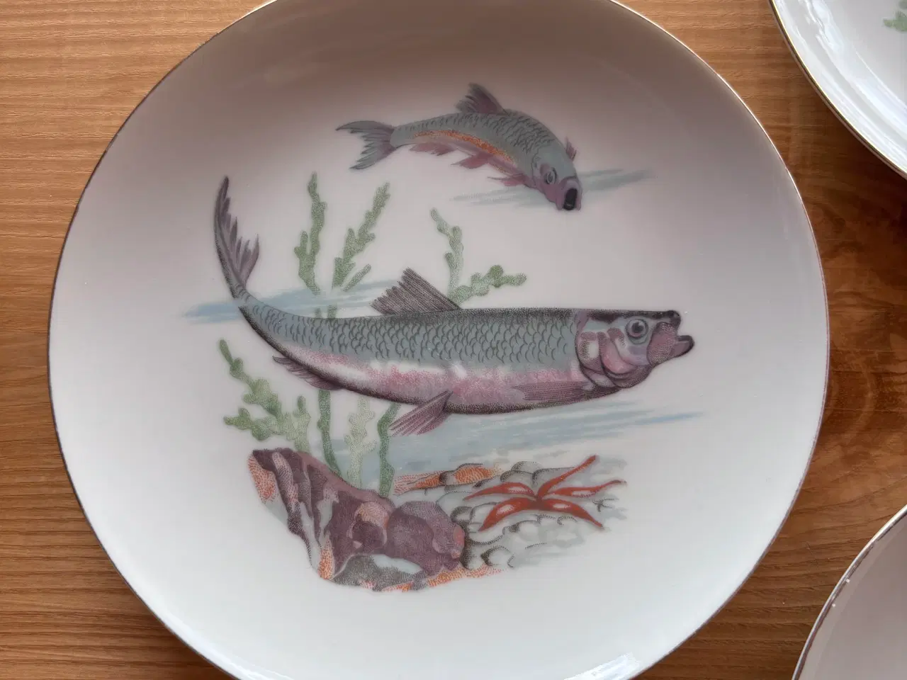 Billede 3 - Fiske tallerkener