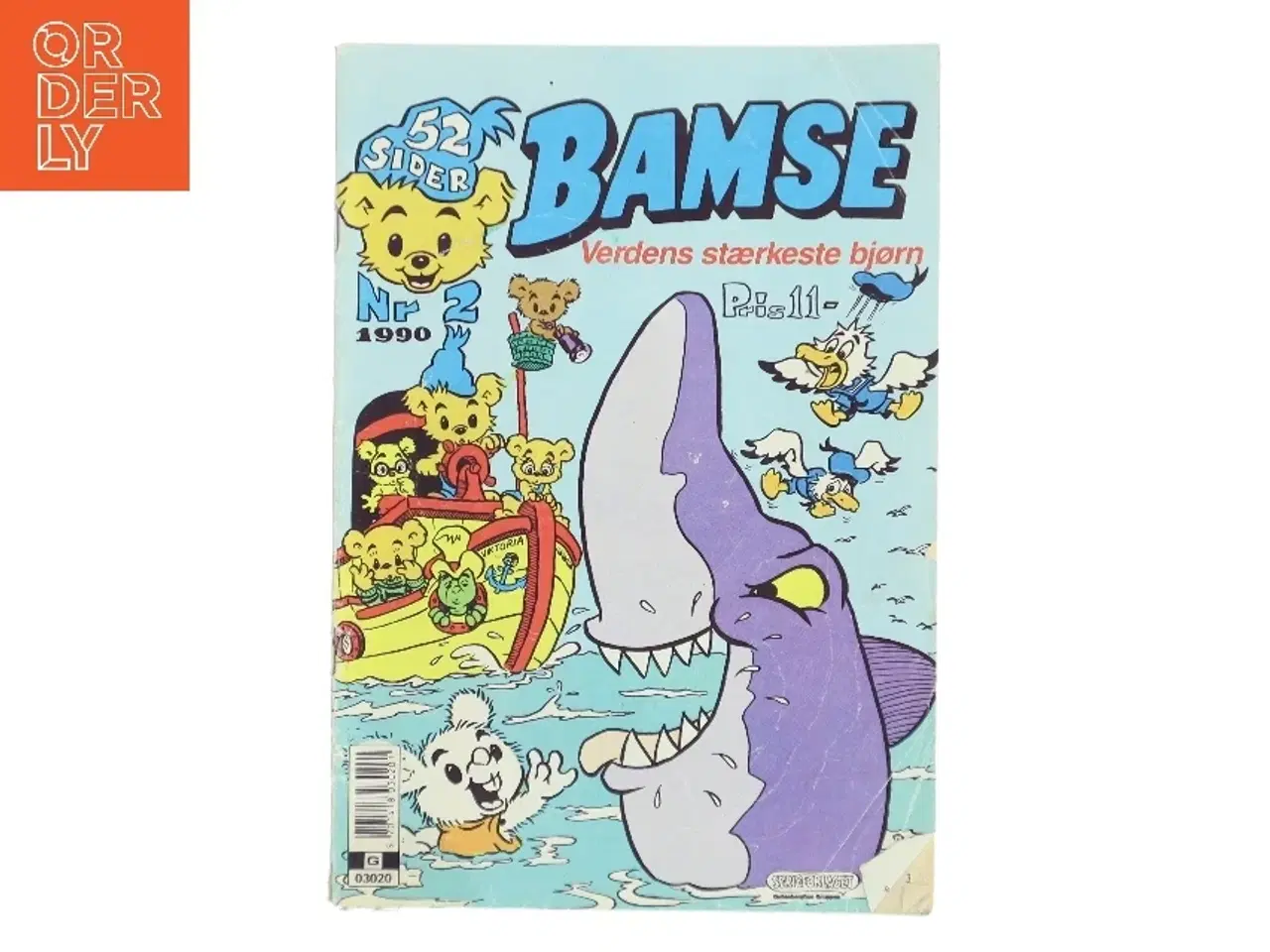 Billede 1 - Bamse - Verdens stærkeste bjørn Nr. 2 1990 af Ikke angivet (Bog)