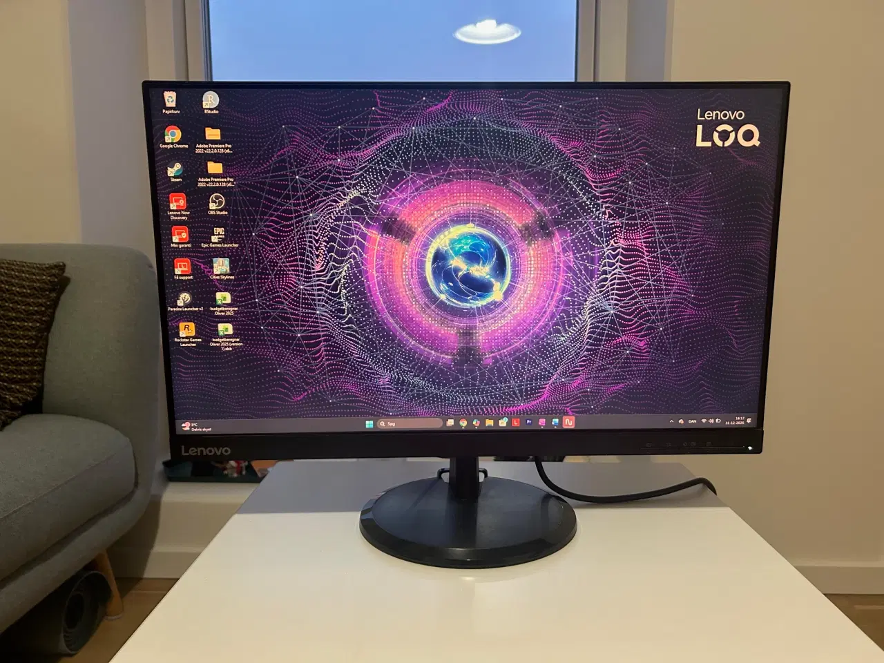 Billede 1 - Lenovo D24-20 Skærm 24 tommer