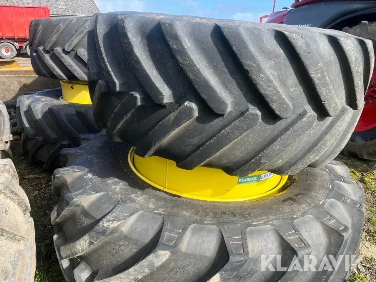 Billede 1 - Tvillinghjul John Deere 1 sæt - 4styk