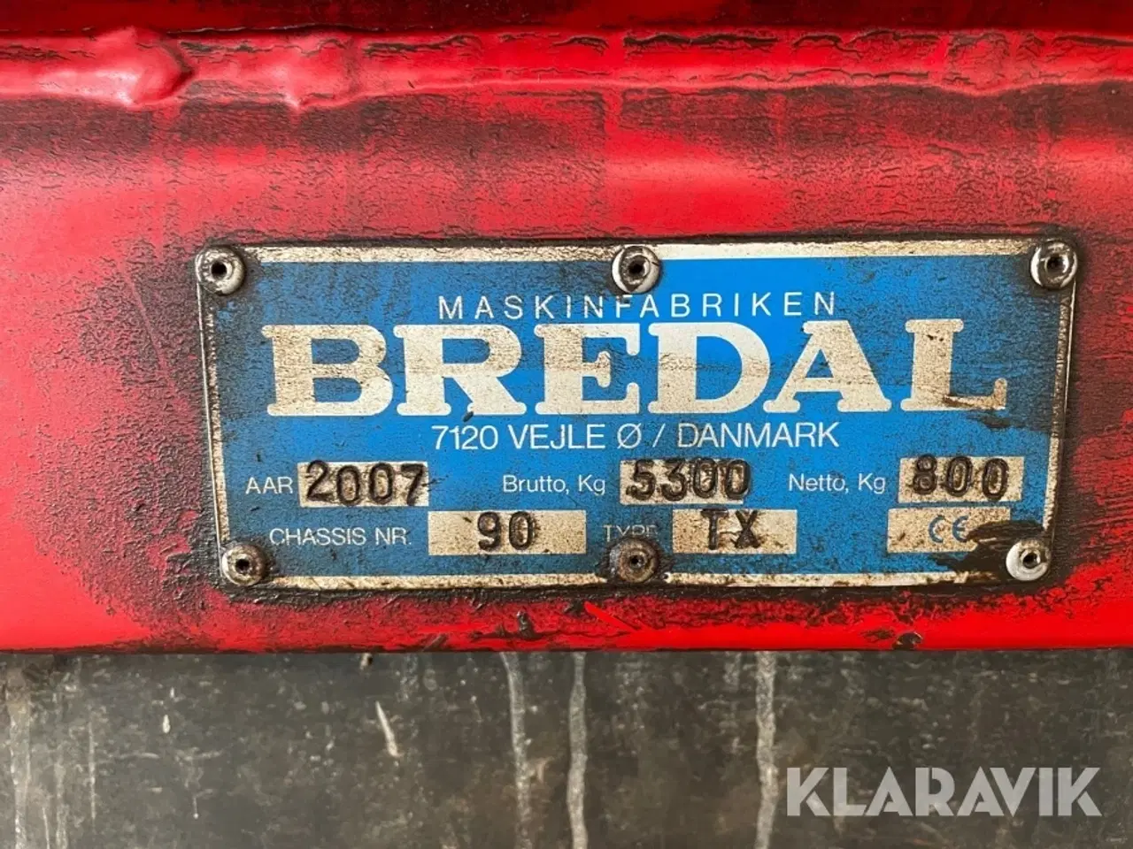 Billede 2 - Gødningsspredere BREDAL TX 2500