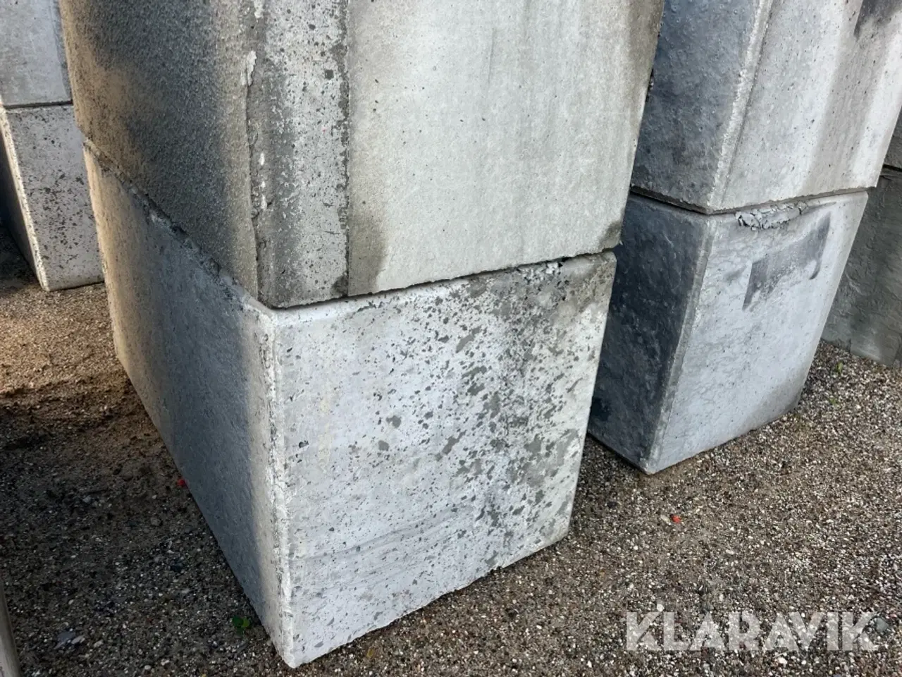 Billede 4 - Betonblokke / siloklodser 25 styk - 160x80x80cm
