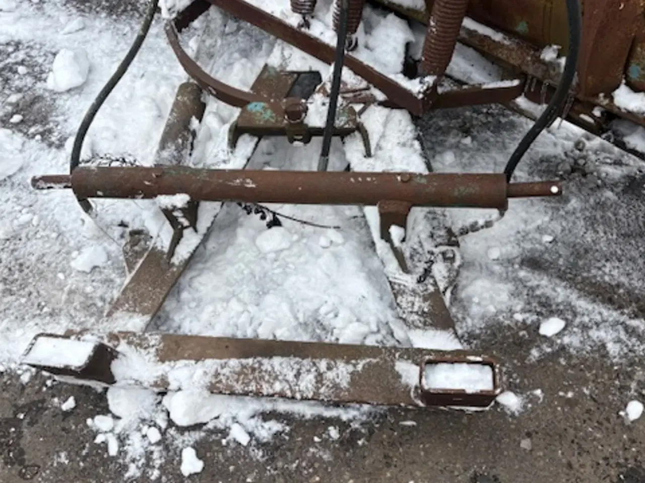 Billede 3 - Ukurant SNEPLOV 3M SKRÅPLOV MED HYDRAULIKS MSIDEREGULERING OG KANTSIKRING