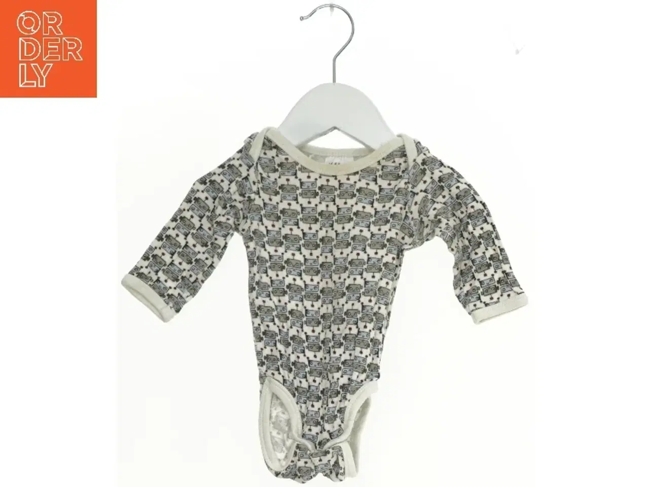 Billede 1 - Langærmet bodystocking med bil print fra H&M (str. 62)