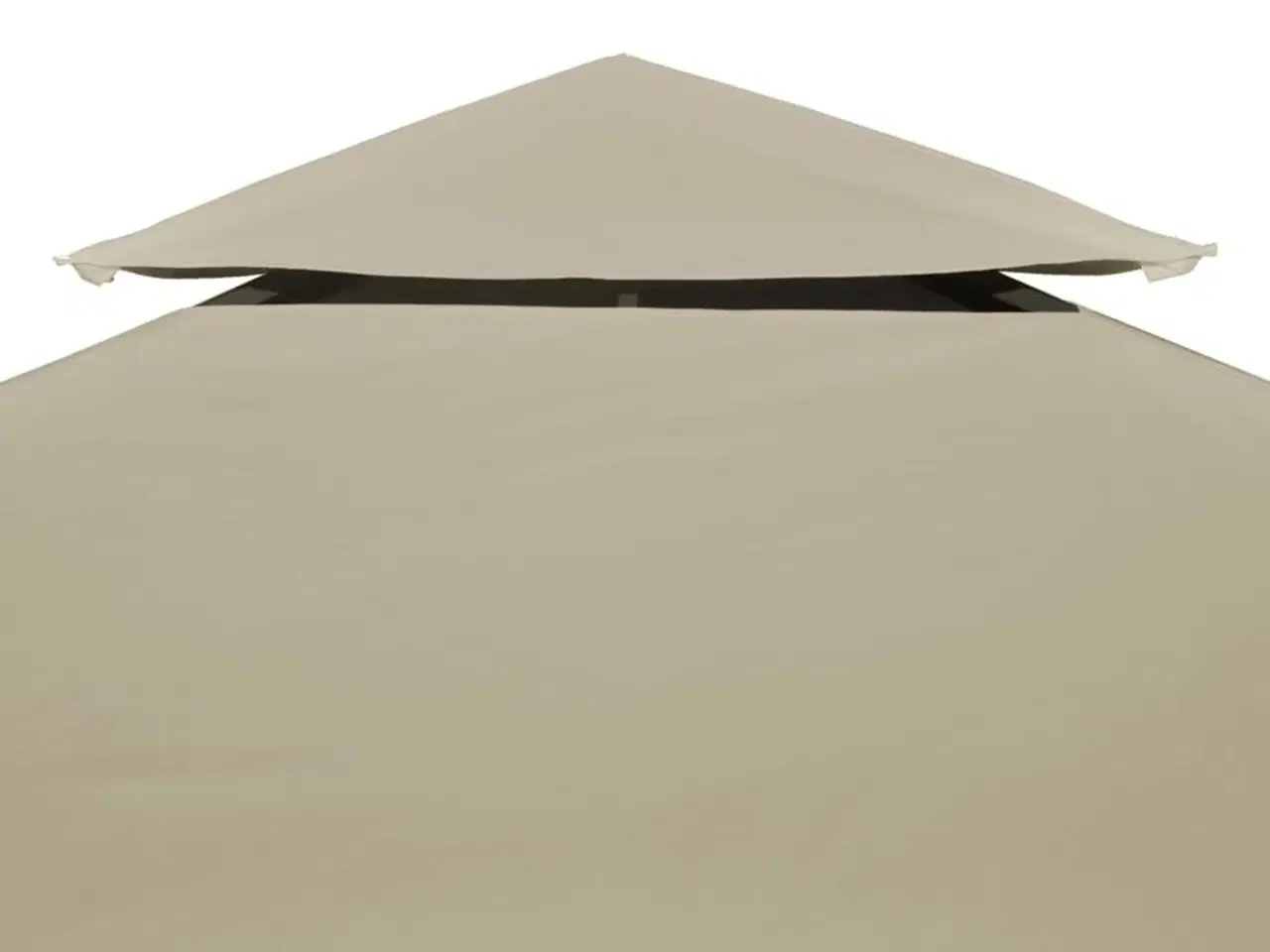 Billede 3 - Baldakin til havepavillon 3x4 m 310 g/m² beige