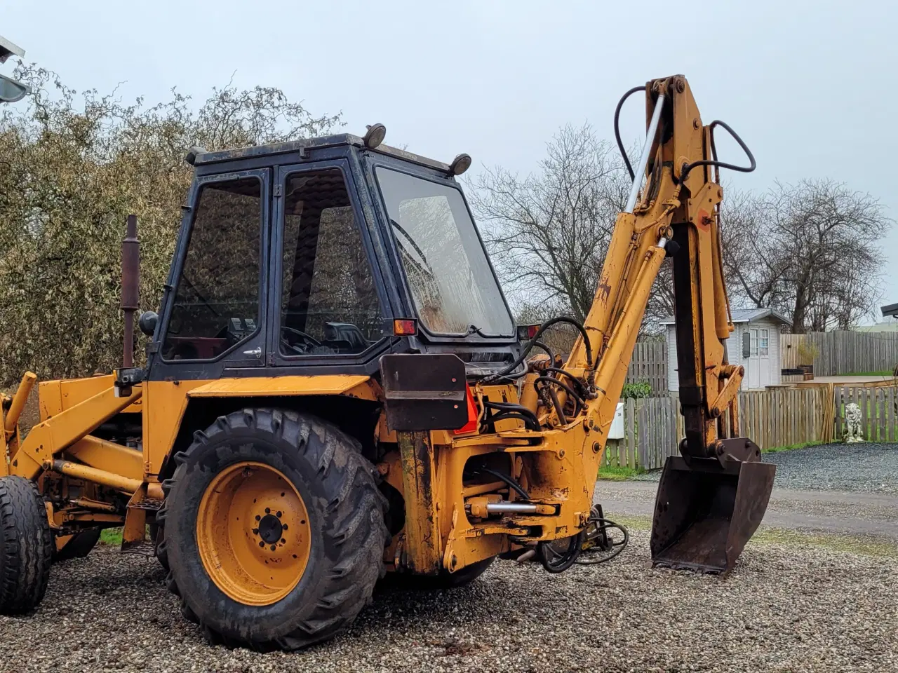 Billede 4 - Rendegraver Case 580