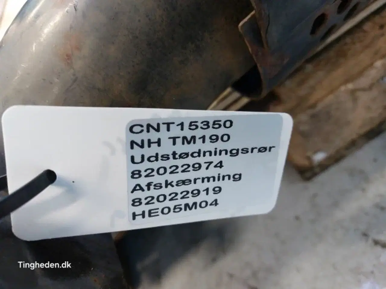 Billede 16 - New Holland TM 190 Udstødningsrør 82022974