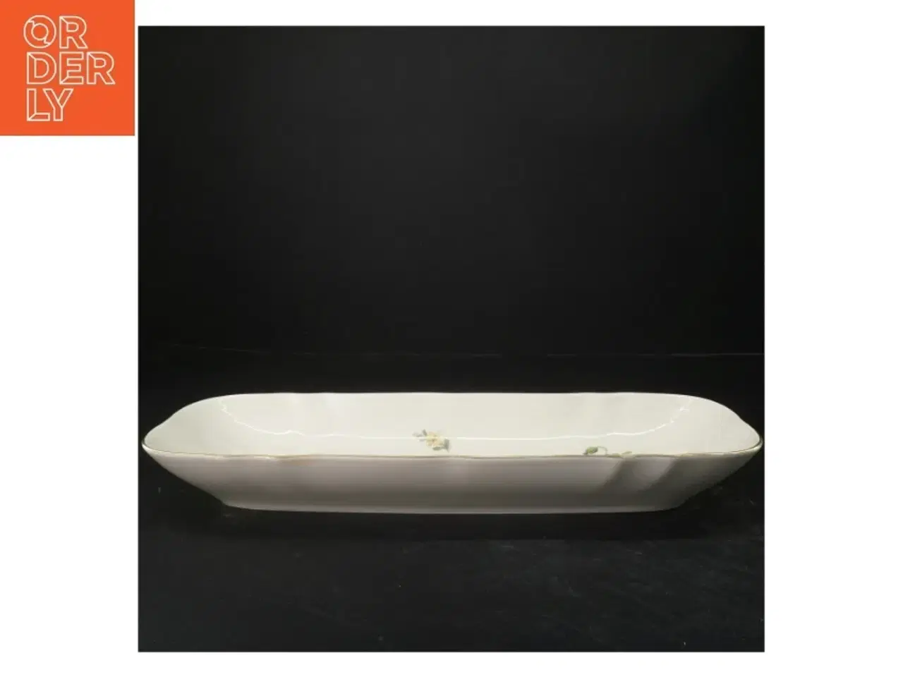 Billede 1 - B&G saksisk blomst fad (str. 38x15 cm)