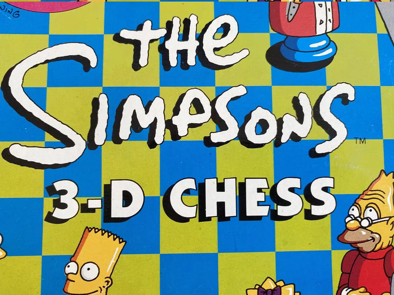 Billede 1 - The Simpsons 3-D CHESS 1997