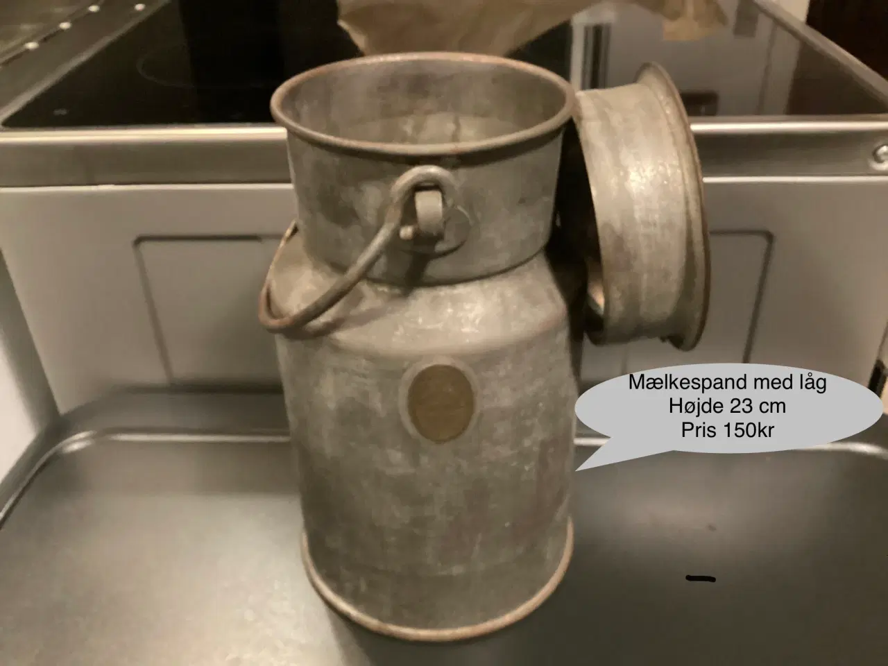 Billede 1 - Lille mælkespand mærket FM