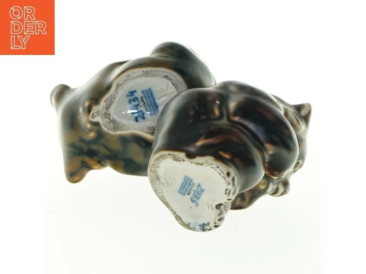Billede 4 - Figurer af bjørneunger fra Royal Copenhagen (str. 8,5x7 cm)
