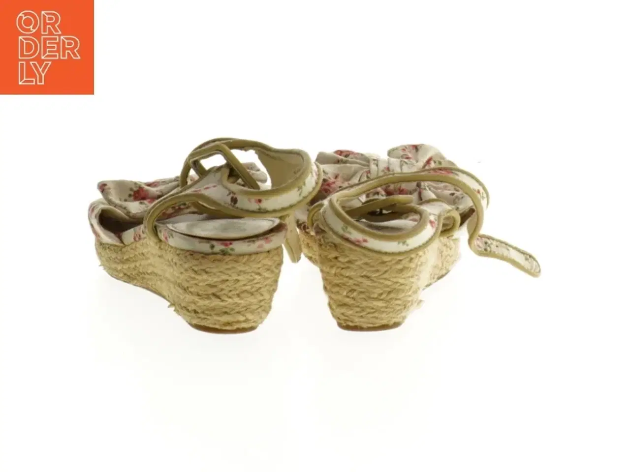 Billede 2 - Plisserede espadrille wedges fra Bluezoo (str. 32)