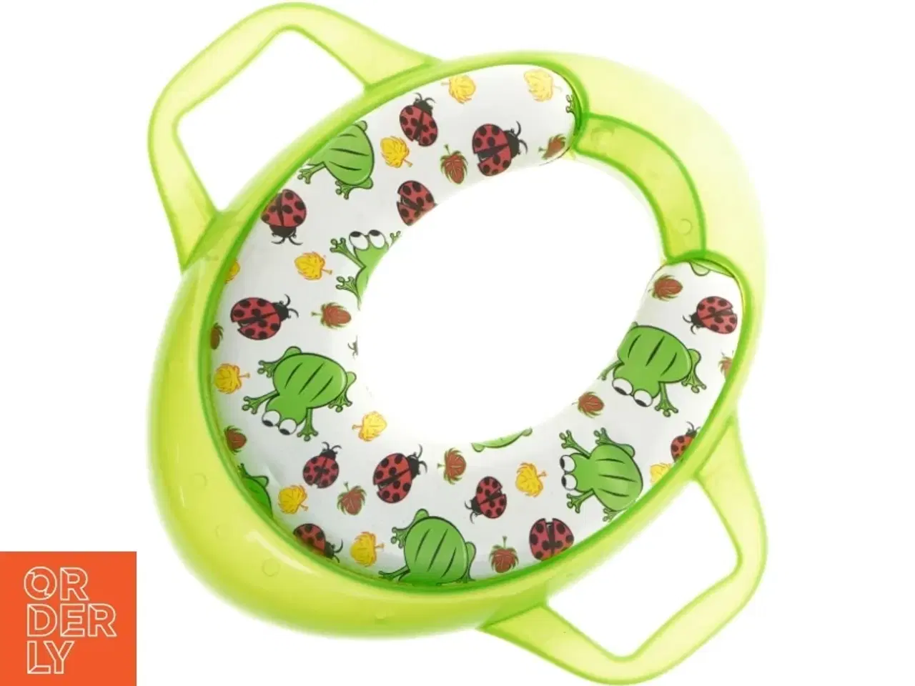 Billede 1 - Grøn baby toiletsæde (str. 37 x 41 cm)