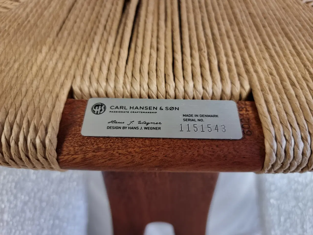 Billede 3 - Wegner CH24, Y-Stolen i Mahogni - 6 stk.