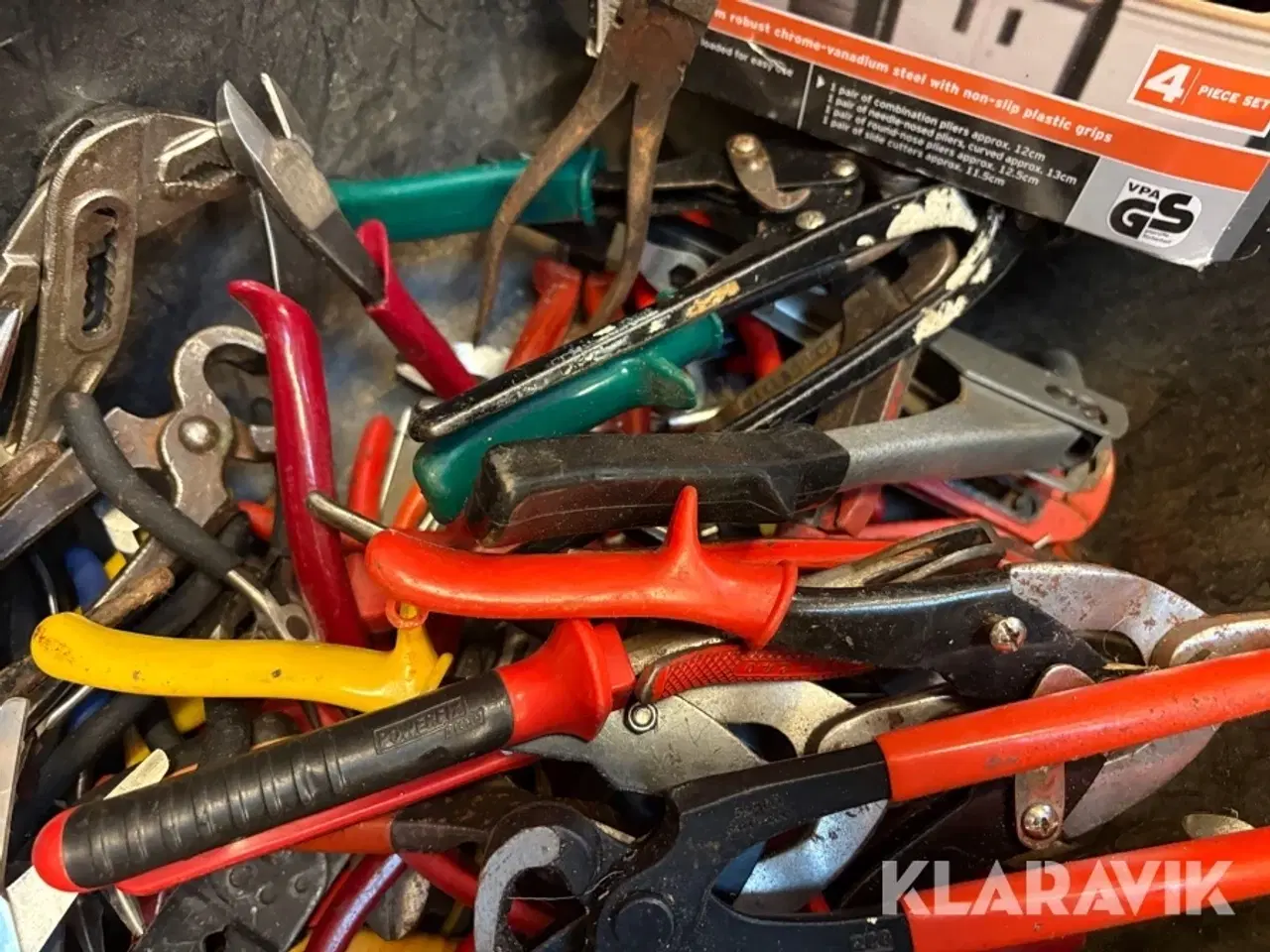 Billede 4 - Stort lot tange - assorterede størrelser