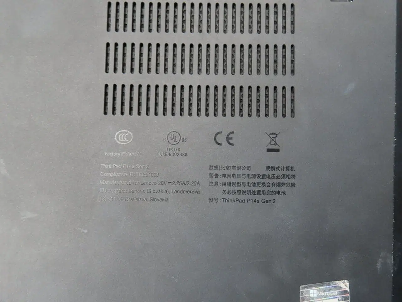 Billede 7 - Bærbar PC, LENOVO THINKPAD P14S