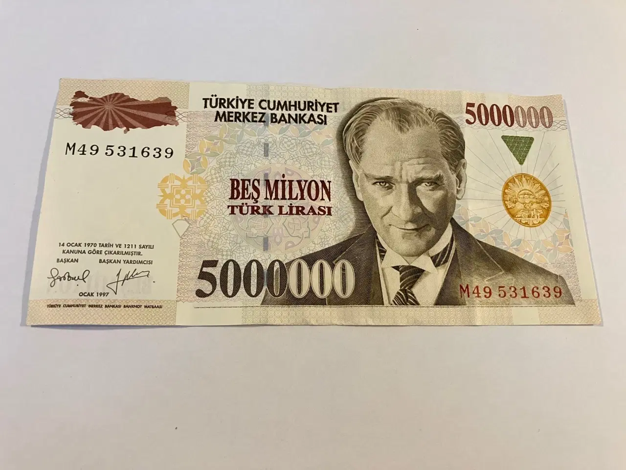 Billede 1 - 5 million Lira Turkey