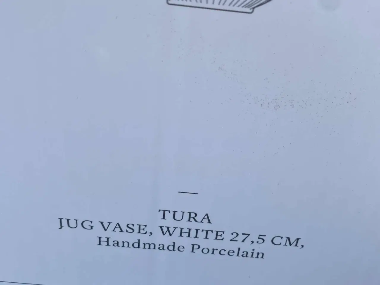 Billede 3 - Lyngby Tura kandevase 27,5cm