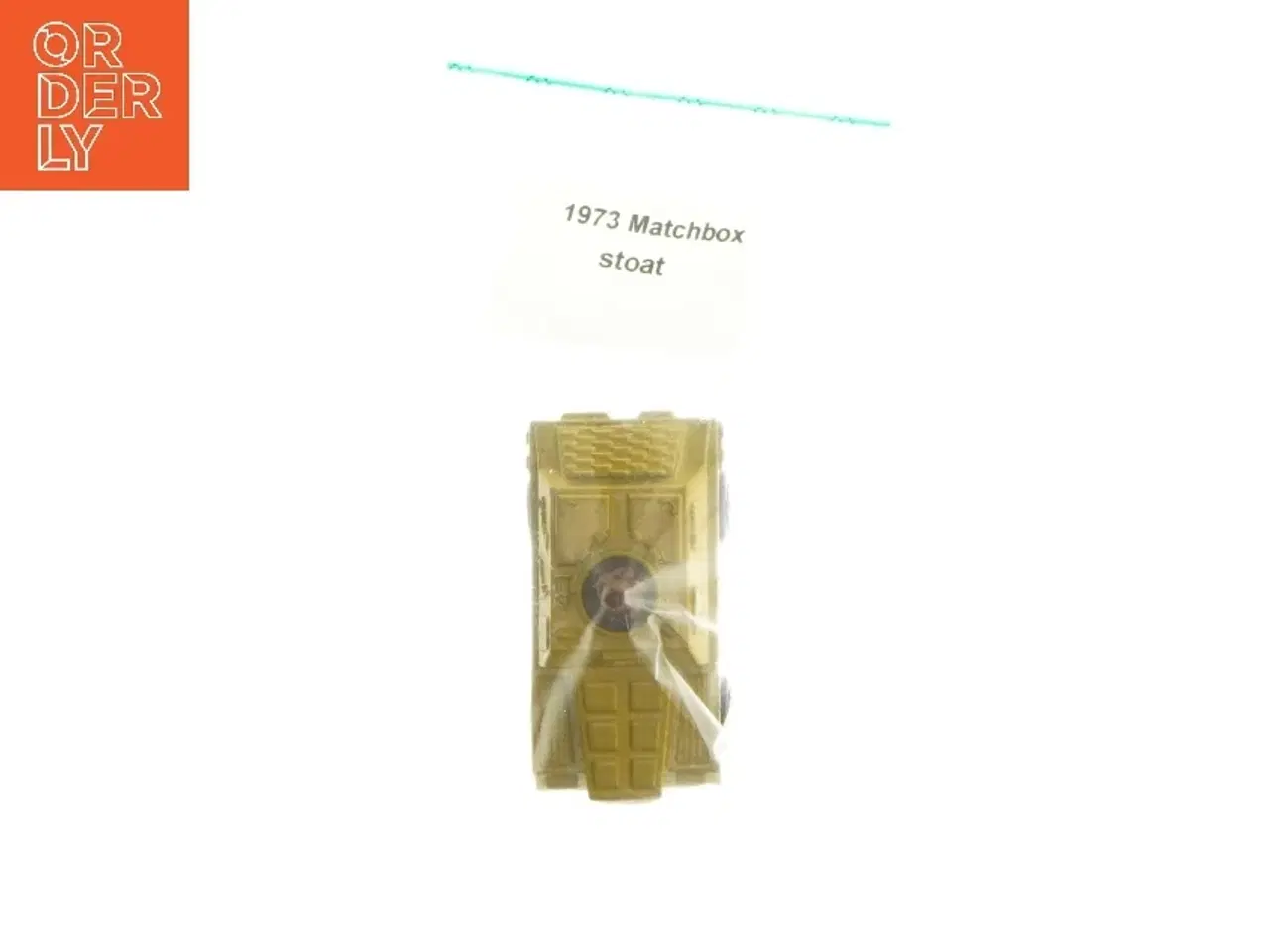 Billede 2 - Matchbox militærlastbil, 1973 (str. 6,5 cm)