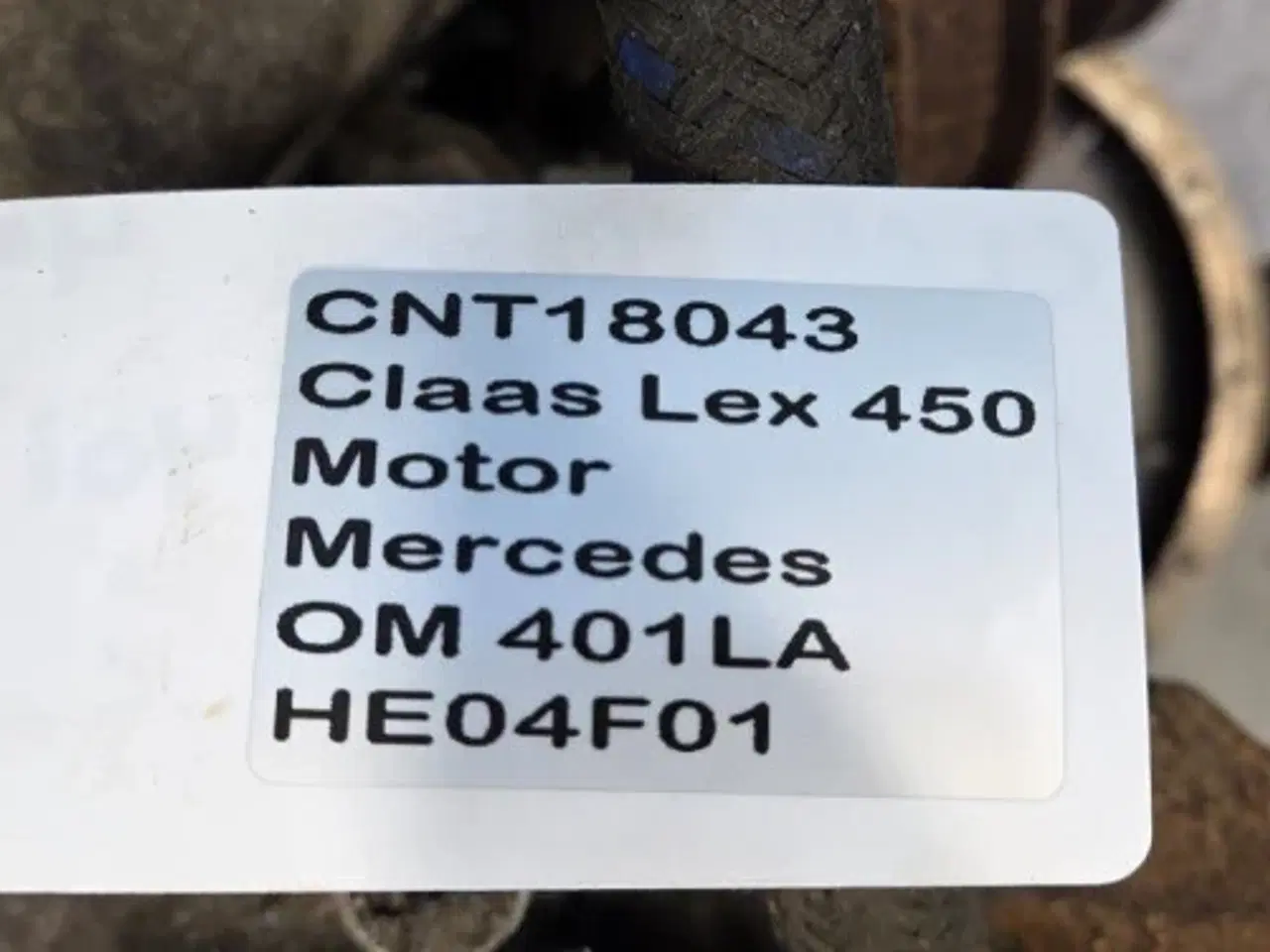 Billede 24 - Mercedes OM401LA Motor