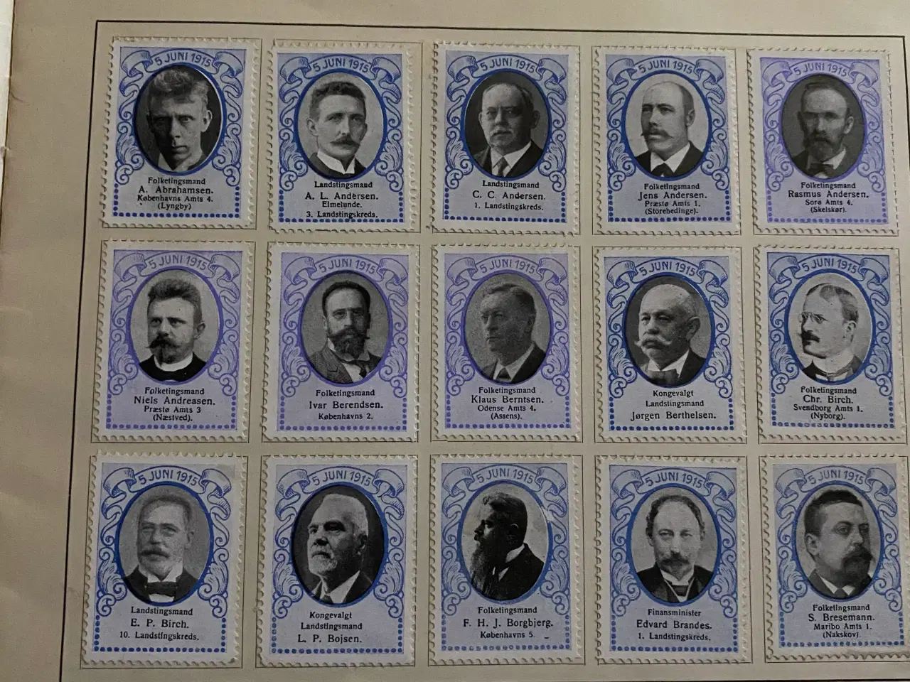 Billede 4 - Bogen: Den GrundlovGivende Rigsdag.