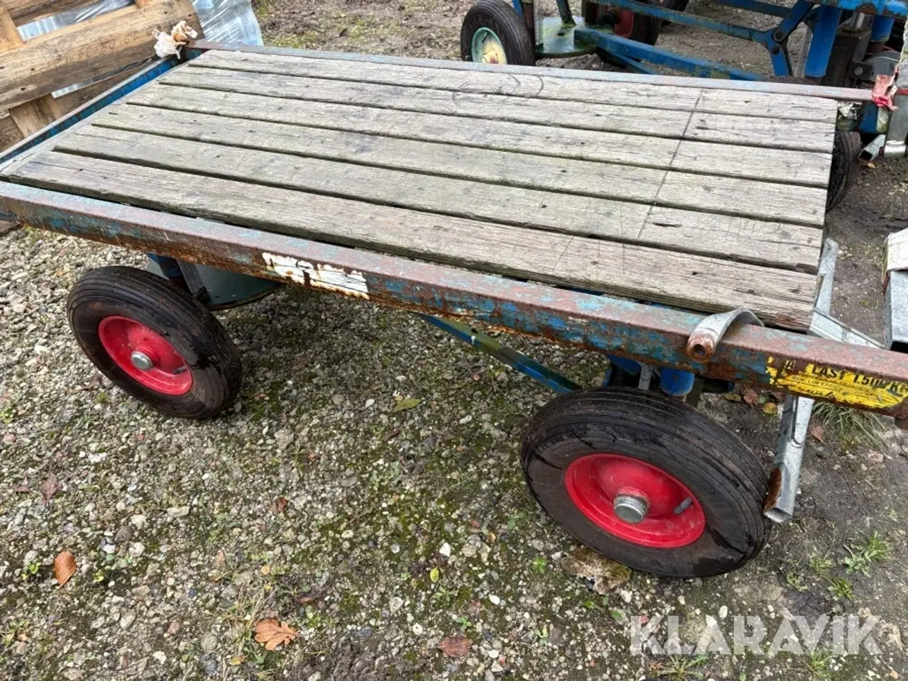 Billede 4 - Trækvogne med løft 3 styk ALIA TOOL