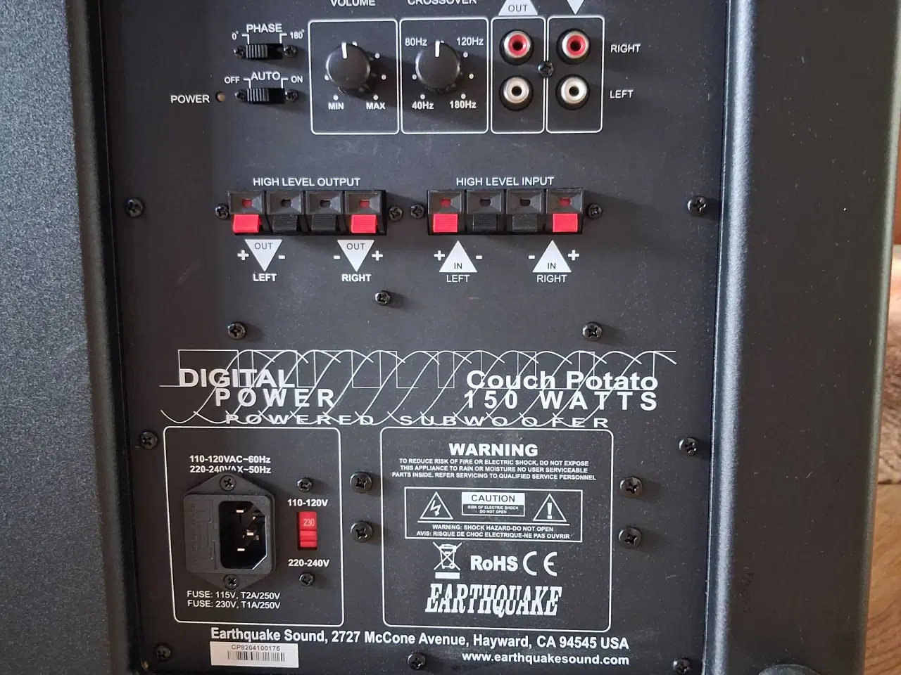 Billede 7 - Earthquake CP8 Subwoofer