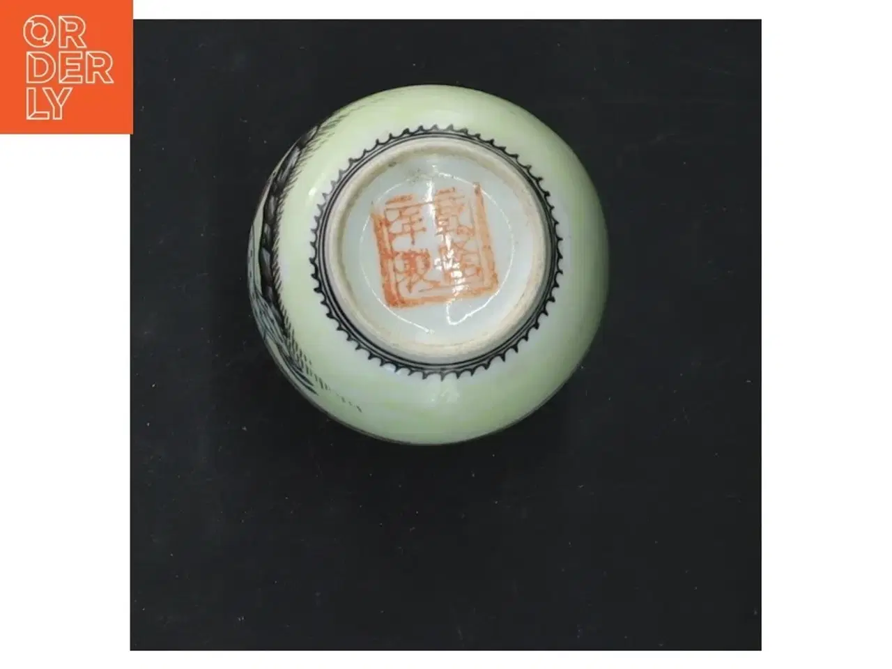 Billede 3 - Dekorativ keramikvase (str. 8x6 cm)