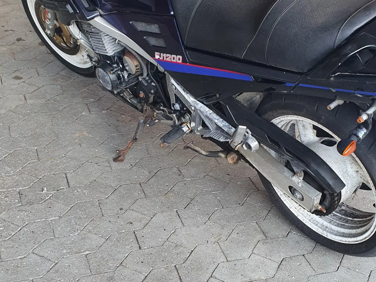 Billede 4 - Yamaha fj 1200 nysynet m. Plade.