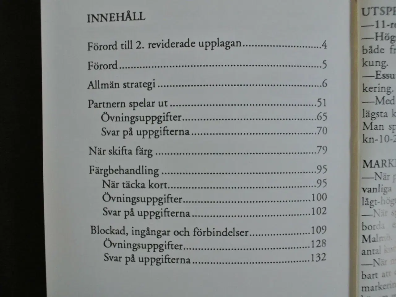 Billede 2 - motspelet i sang - bridge. svensk, av jan wohlin, 