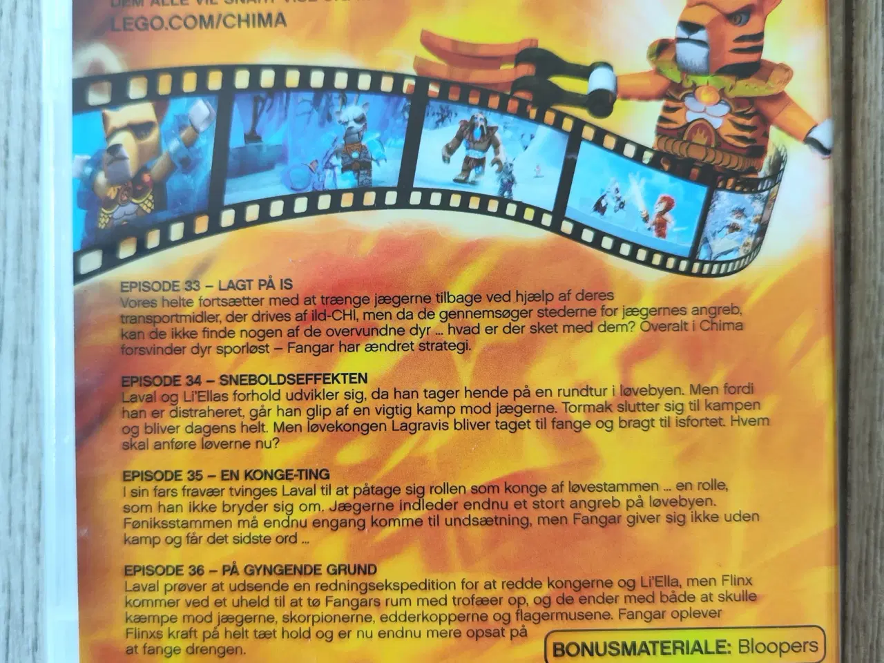 Billede 2 - DVD Lego Chima Episode 33-36