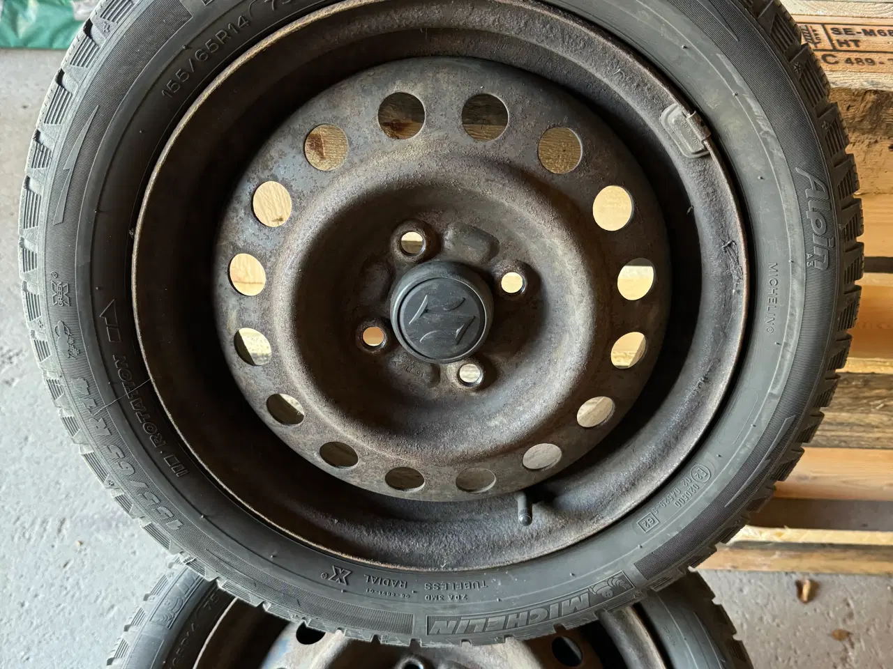 Billede 2 - Vinterhjul til Suzuki Alto mf. 4x100 