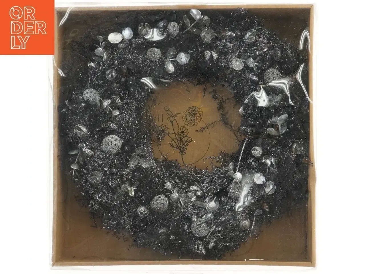 Billede 2 - Flot krans med dekoration (str. 37 cm)