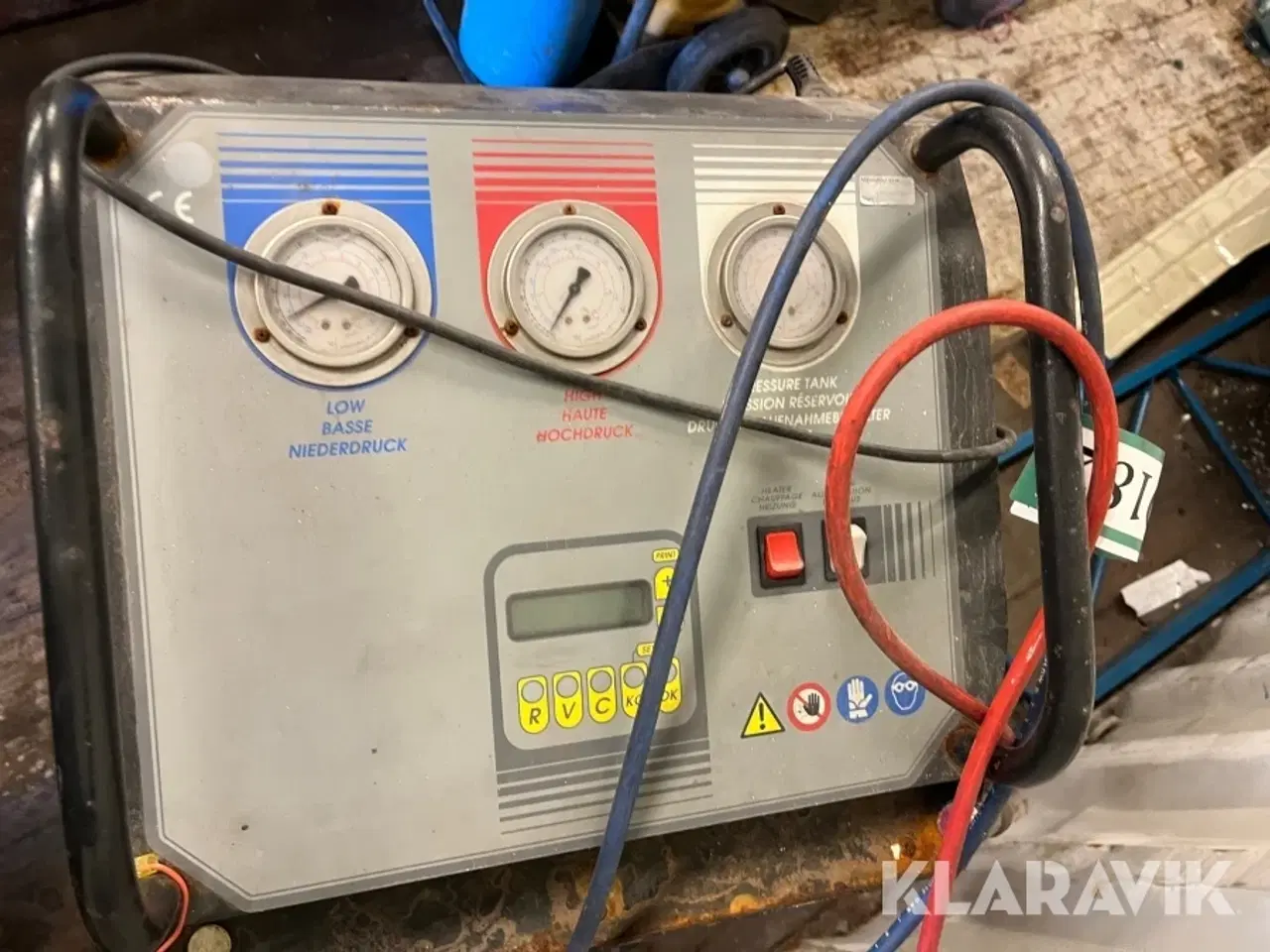 Billede 4 - A/C genopfyldningsstation Werther FR2002