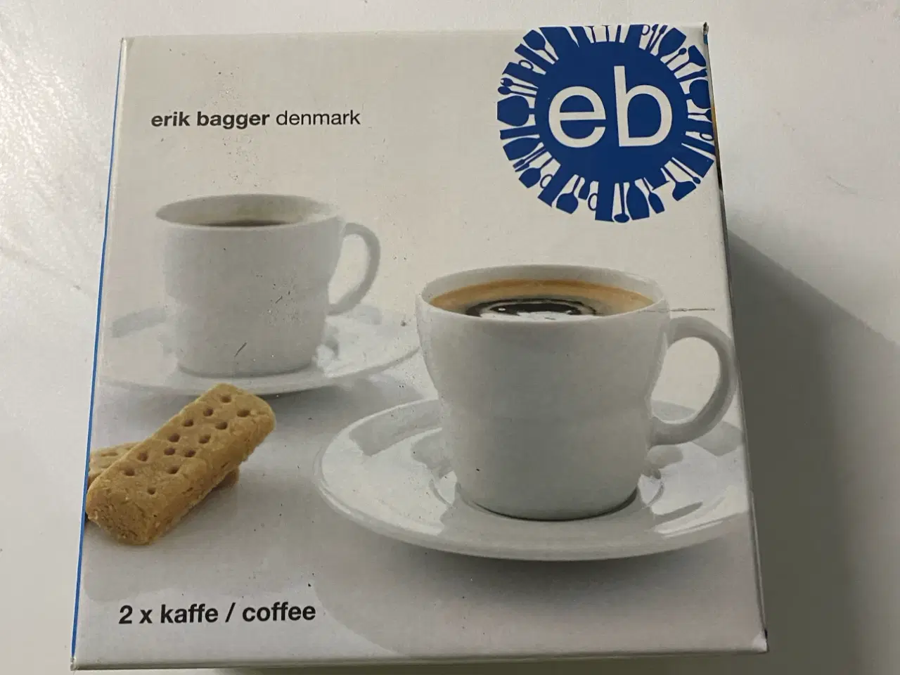 Billede 1 - 4 stk EB kaffe kobber