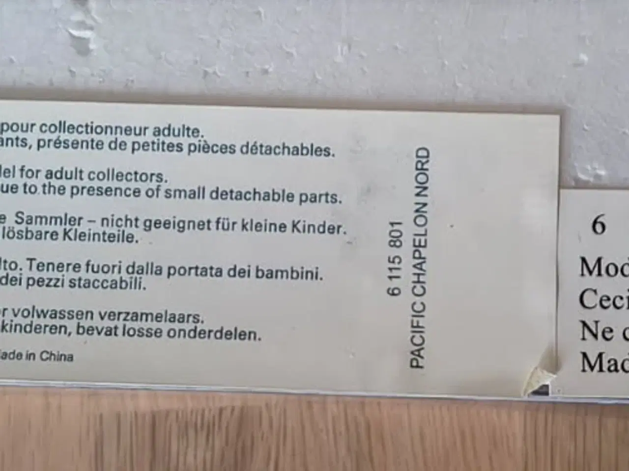 Billede 1 - Model tog 10 stk 