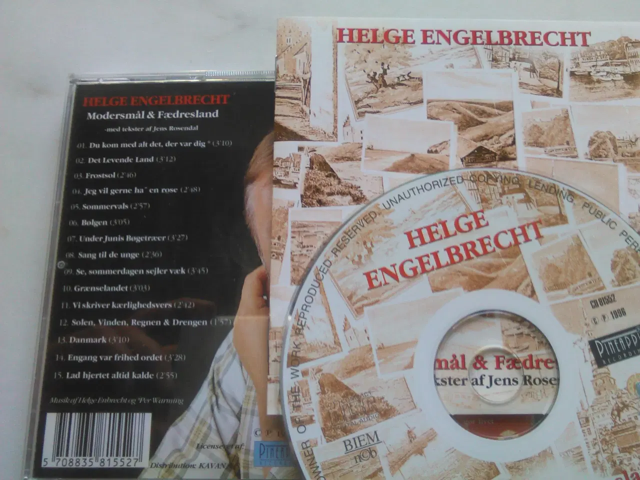 Billede 2 - HELGE ENGELBRECHT: Modersmål & Fædreland (1996  