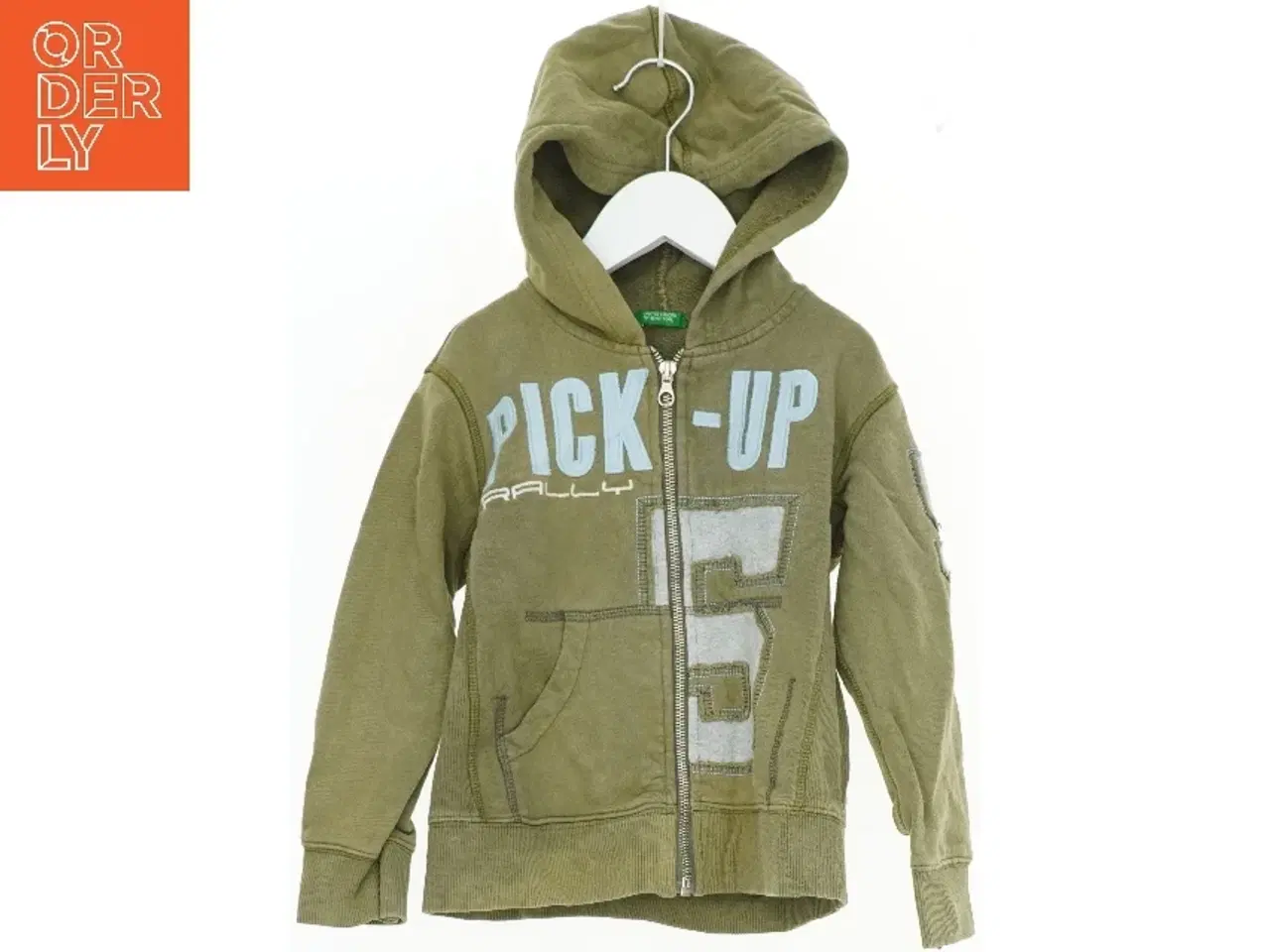 Billede 1 - Hættetrøje med lynlås fra United Colors Of Benetton (str. 104)