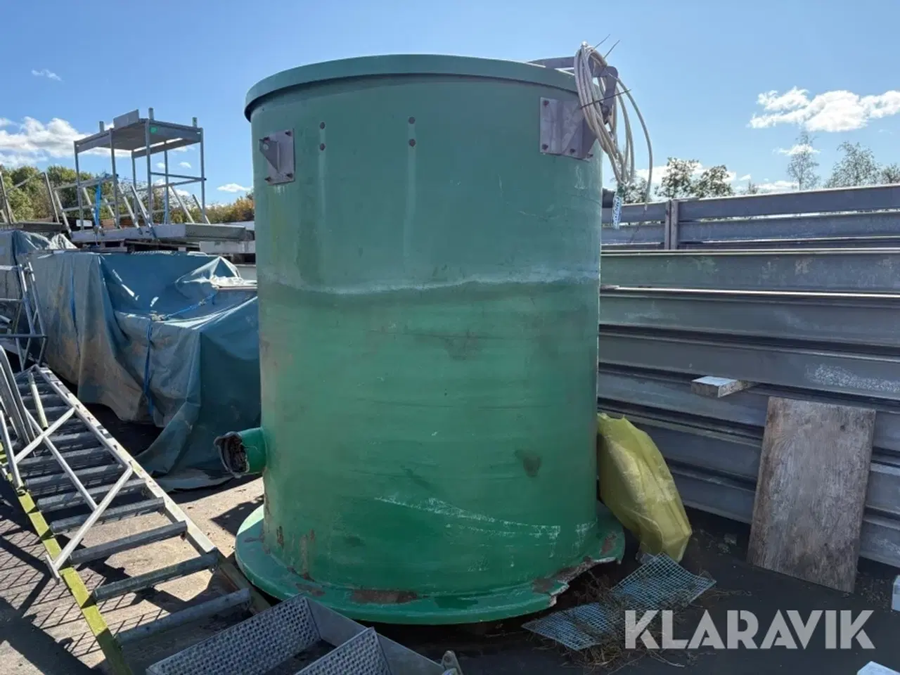 Billede 1 - Gyllebeholder med pumpe med tilhørende eltavle