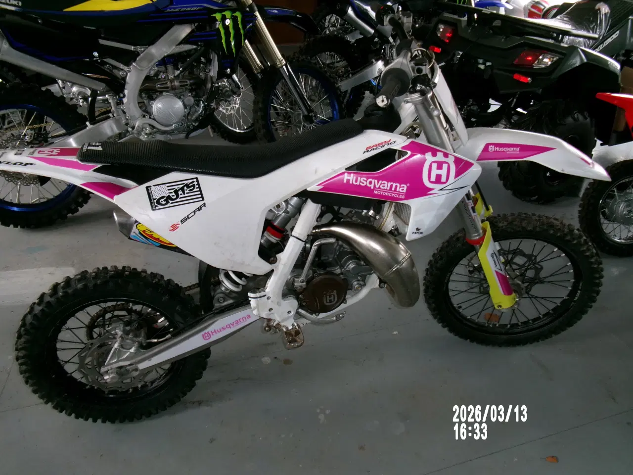 Billede 2 - Husqvarna moto cross maskine 