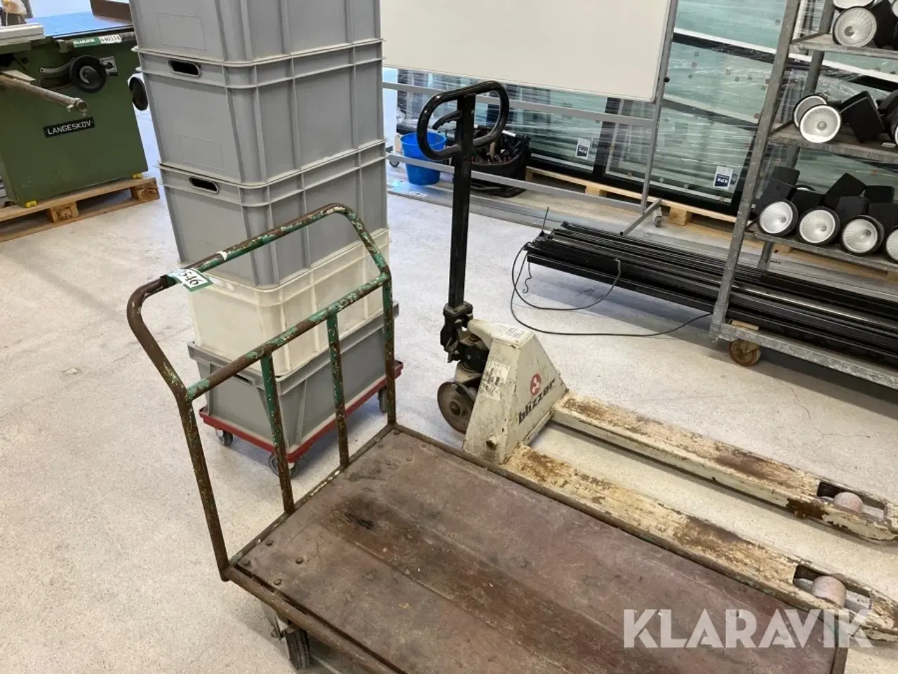 Billede 1 - Løfte lot palleløfter/transportudstyr