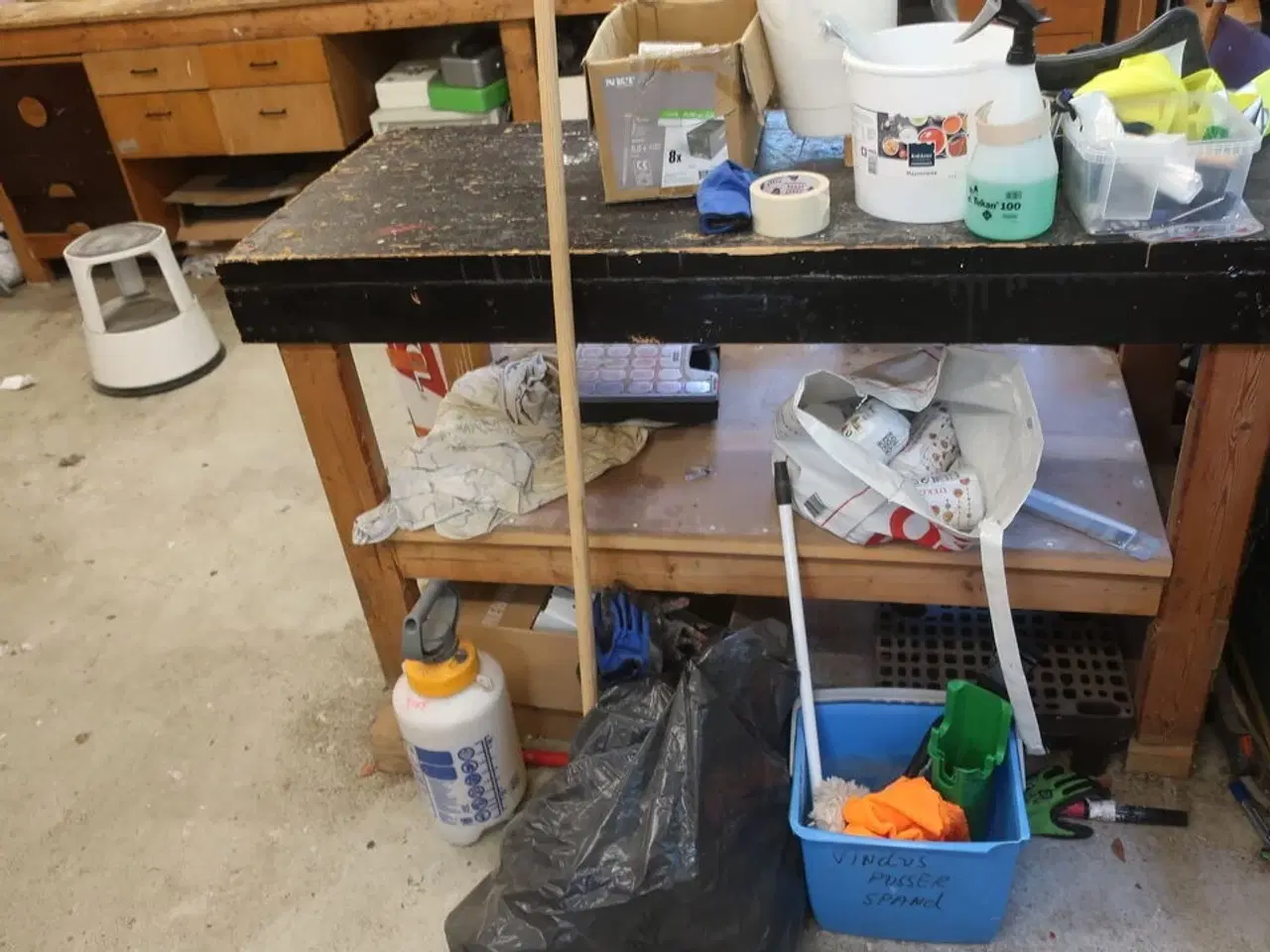 Billede 70 - Ryd hele værkstedet for løse dele