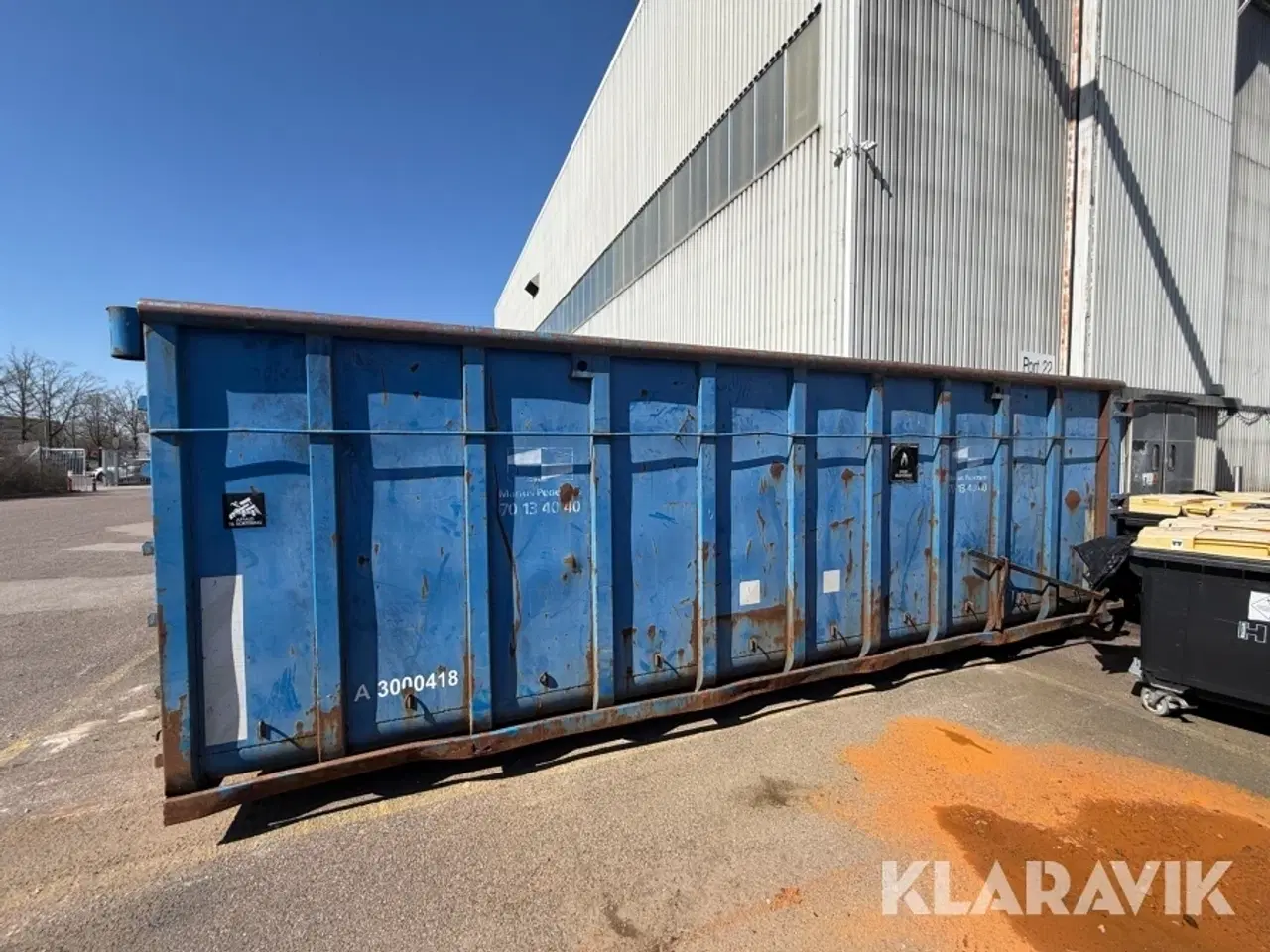 Billede 7 - Åben container med dobbelt bagdør