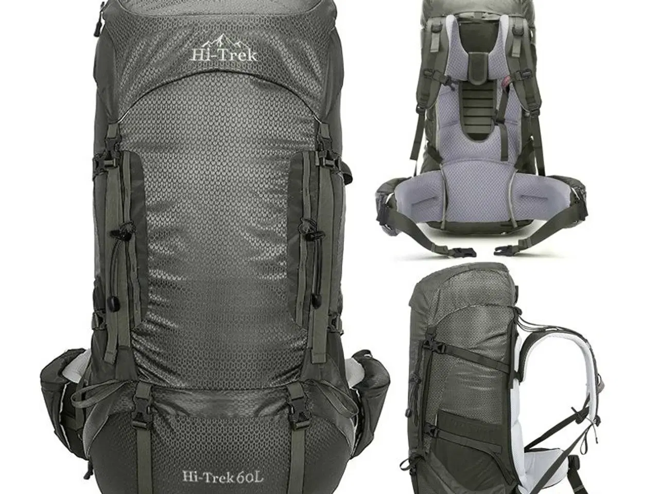 Billede 1 - Hi-Trek 60L Vandrerygsæk - Backpacker Rygsæk