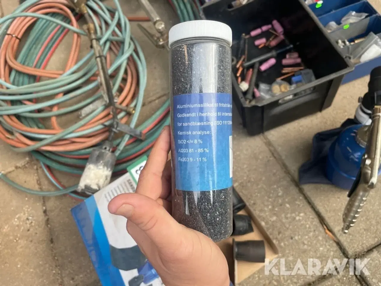 Billede 7 - Blandet Lot - sandblæsnings kit - ventiler - slanger