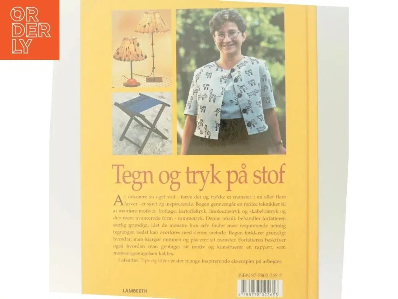 Billede 3 - Tegn & tryk på stof (Bog)