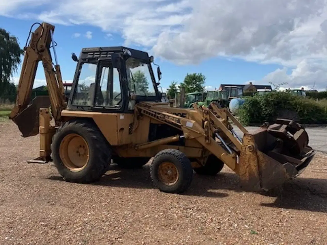 Billede 2 - Case 580F rendegraver