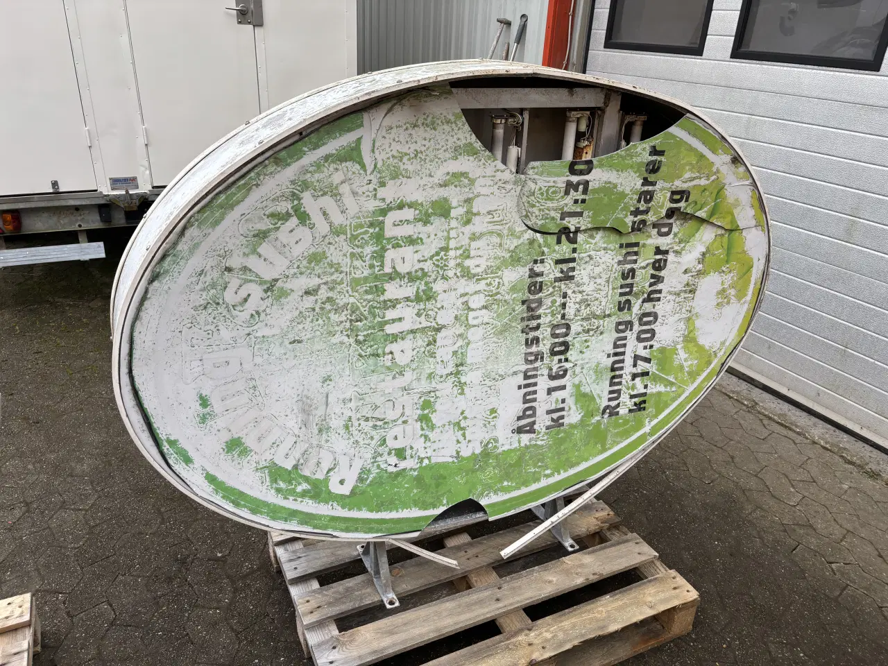 Billede 3 - Lysskilt 2 stk - Pris: 500 kr for begge